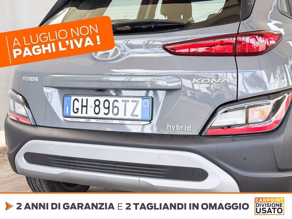 HYUNDAI Kona 1.6 gdi hev xclass 2wd 141cv dct del 2022