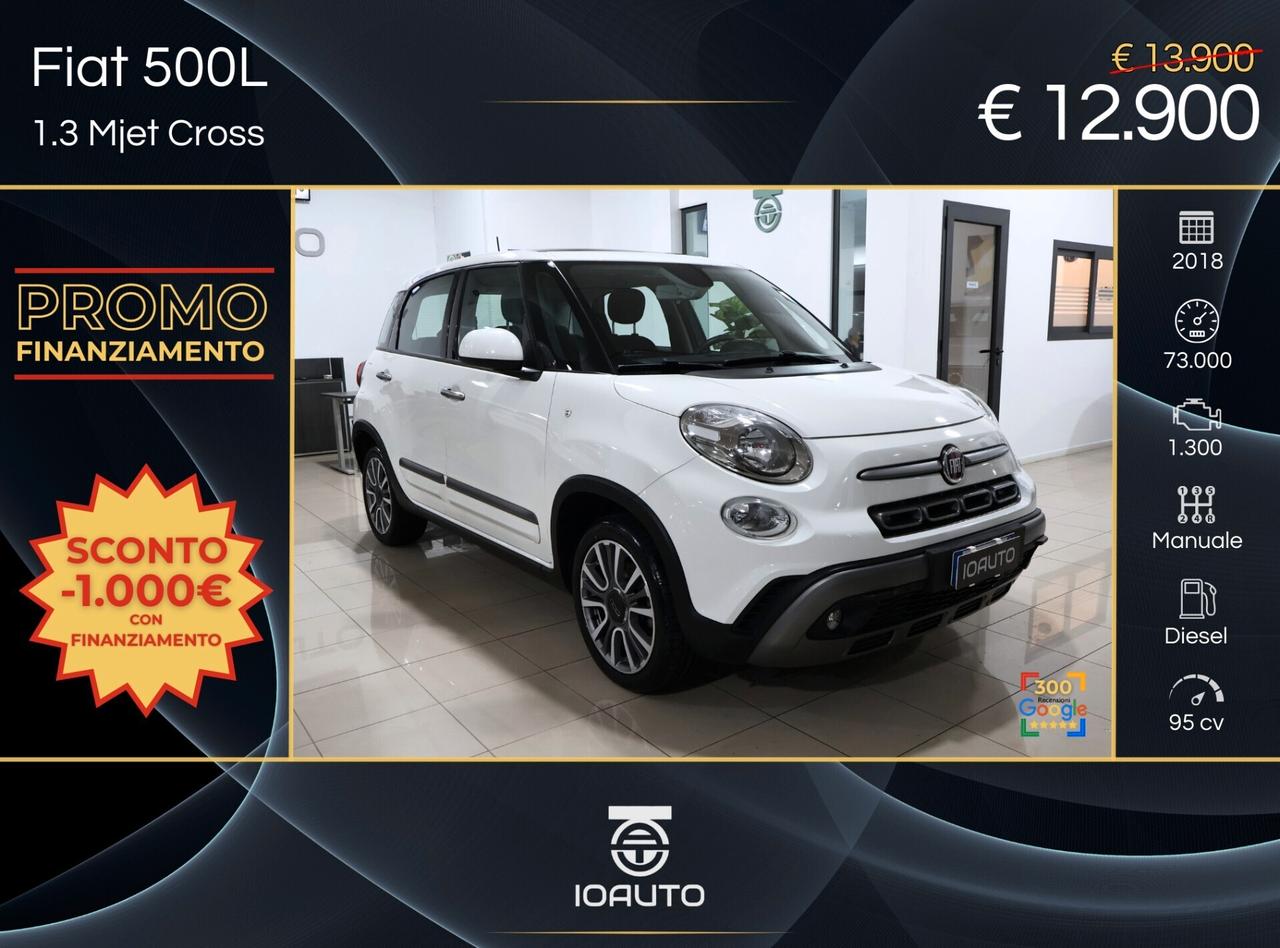 Fiat 500 L 1.3 Mjet 95 CV CROSS 2018