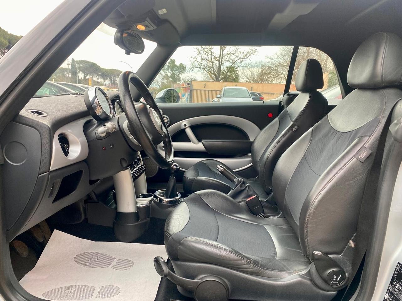 Mini 1.6 16V Cooper CABRIO GARANZIA -SI ZTL!!