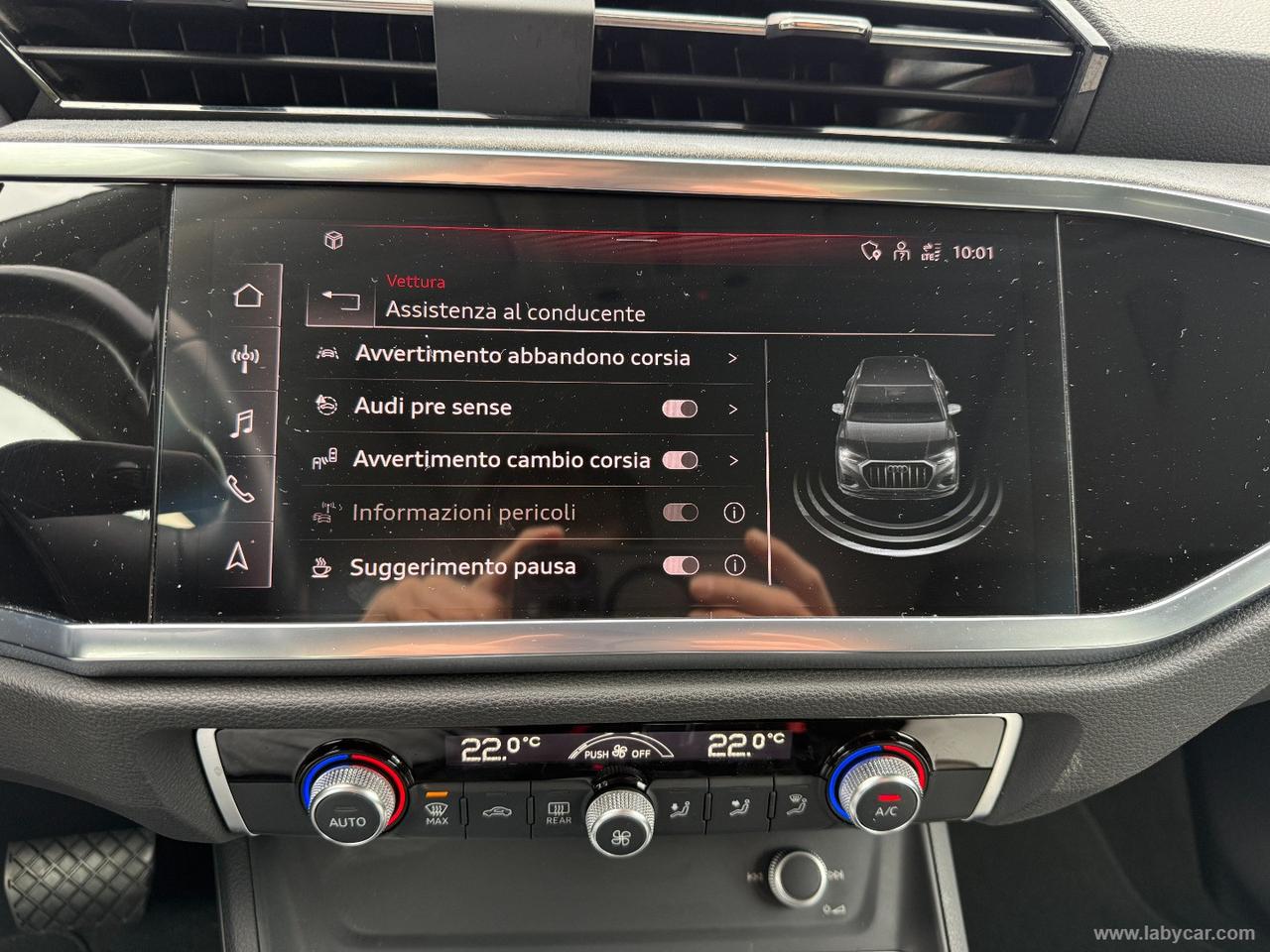 AUDI Q3 35 TDI quattro S tronic S line edit. TETTO PELLE ADAS