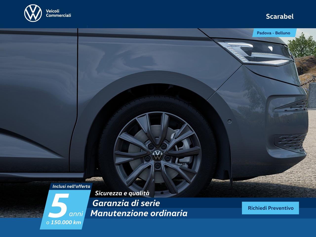 Volkswagen T7 Multivan lungo 2.0 tdi life 150cv dsg 7p.ti