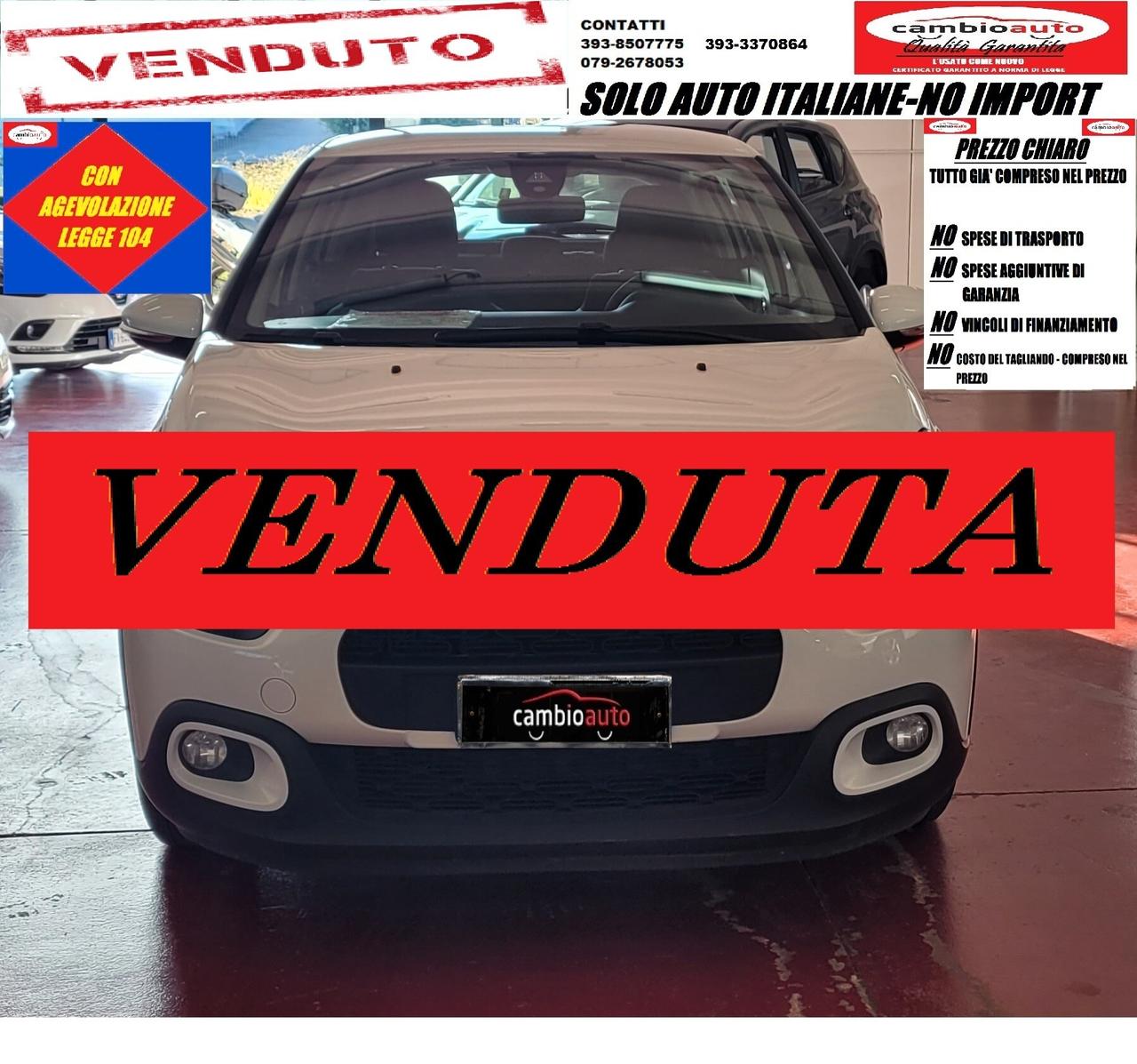 Citroen C3 BlueHDi 100 S&S You