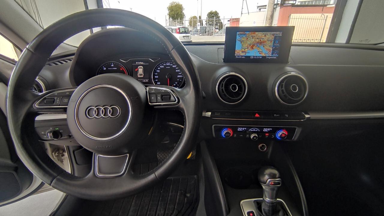 Audi A3 SPB 1.6 TDI CLEA DIESEL QUATTRO EDITION NEOPATENTATI - 2016
