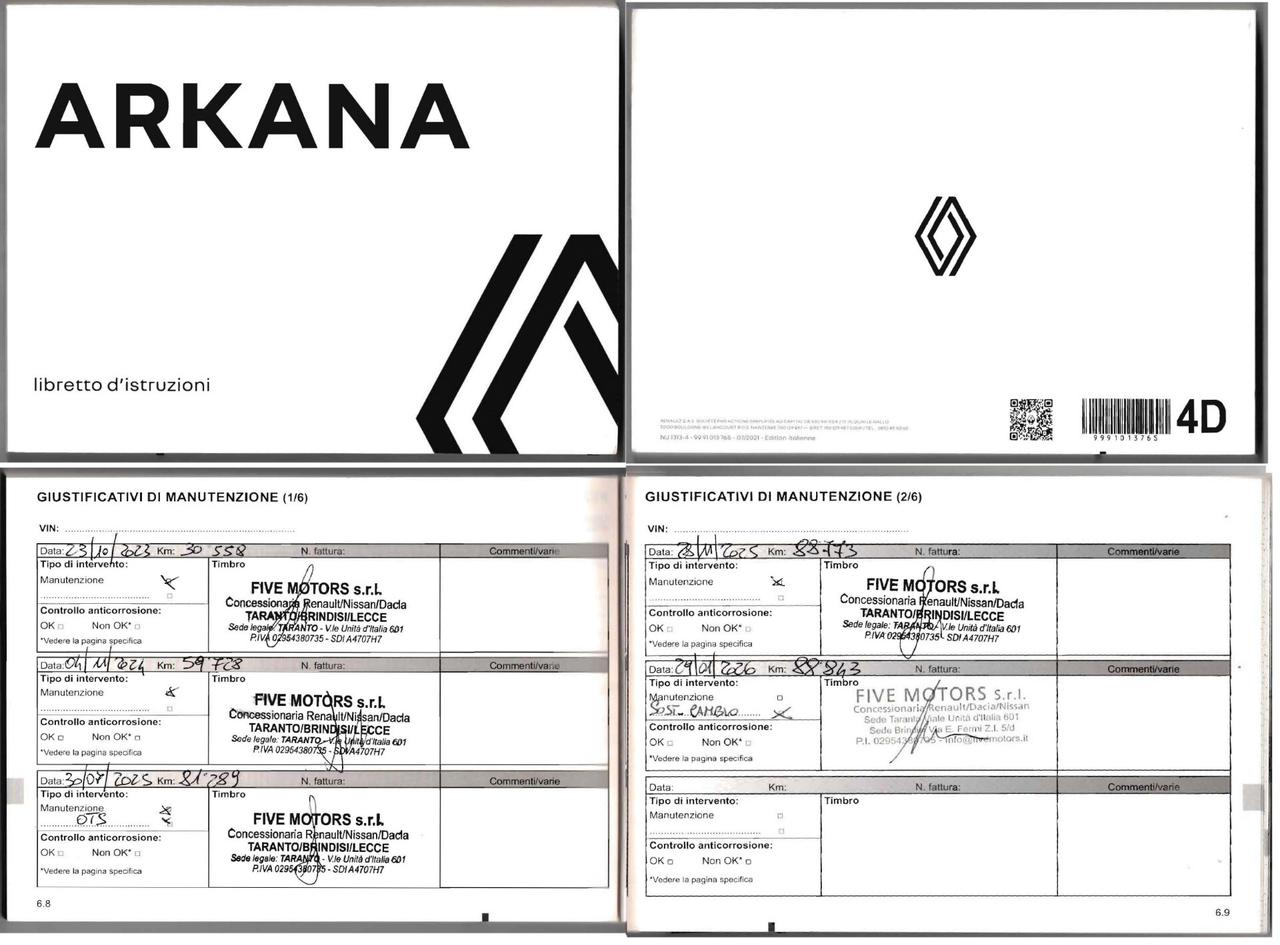 Renault Arkana Hybrid E-Tech 145 CV R.S.Line Fast Track