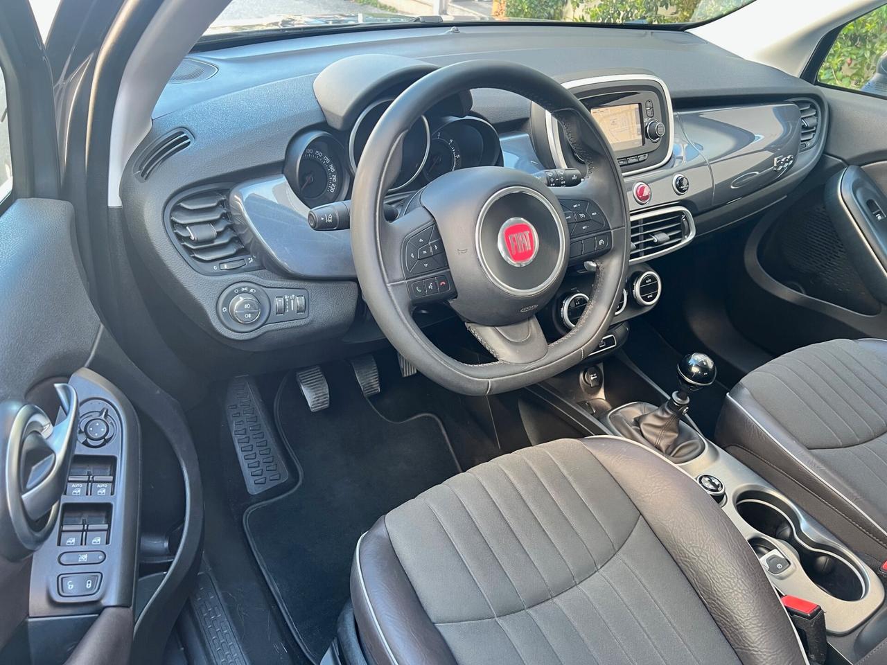 Fiat 500X 1.6 mjt Lounge 120cv XENON/NAVI/PELLE/18; PERFETTA