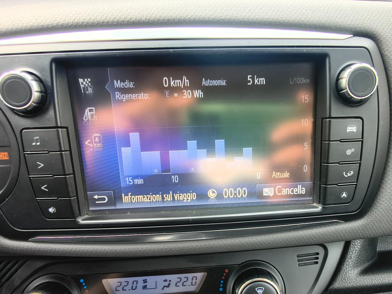 TOYOTA YARIS 1.5 HYBRID 5 PORTE ACTIVE