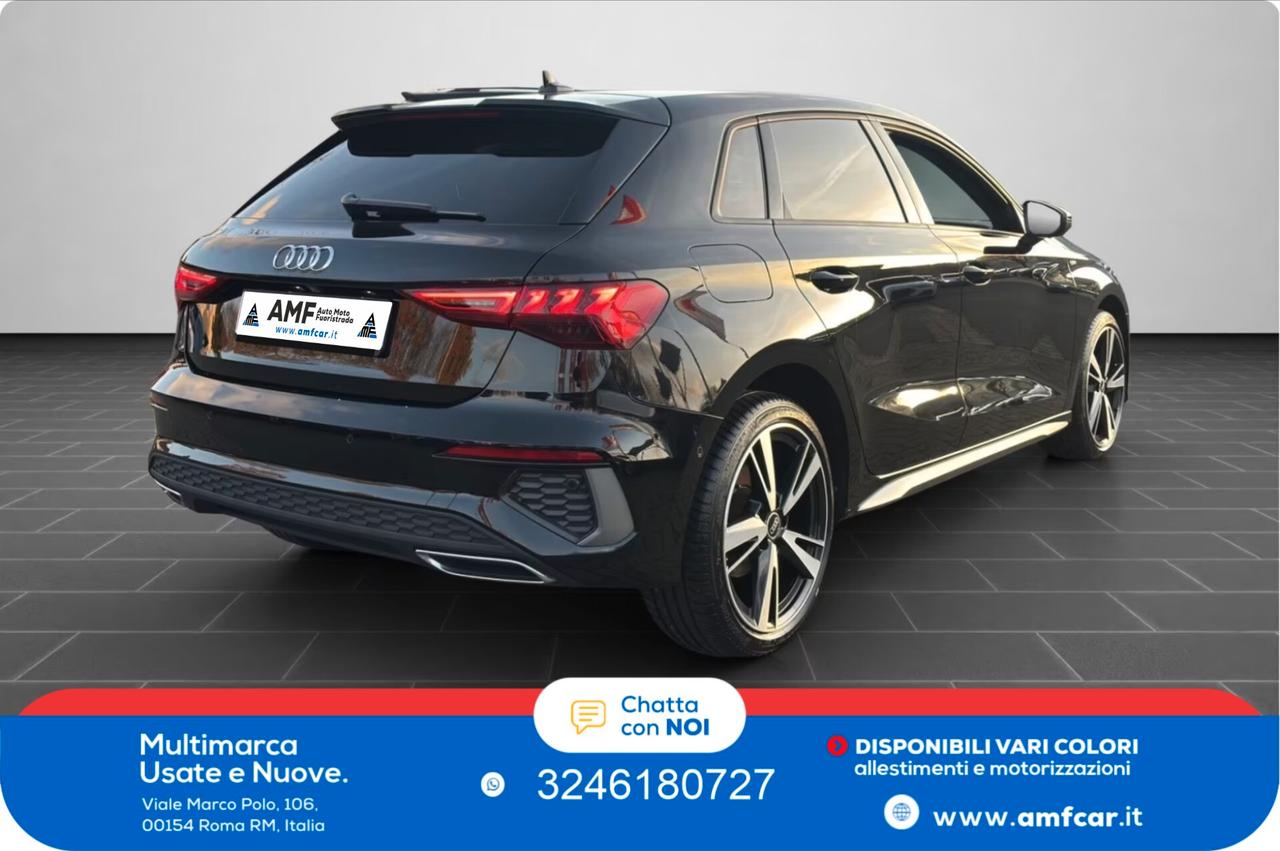 Audi A3 Sportback 40 TFSI e S-Line *Navi*Telecamera*ACC*