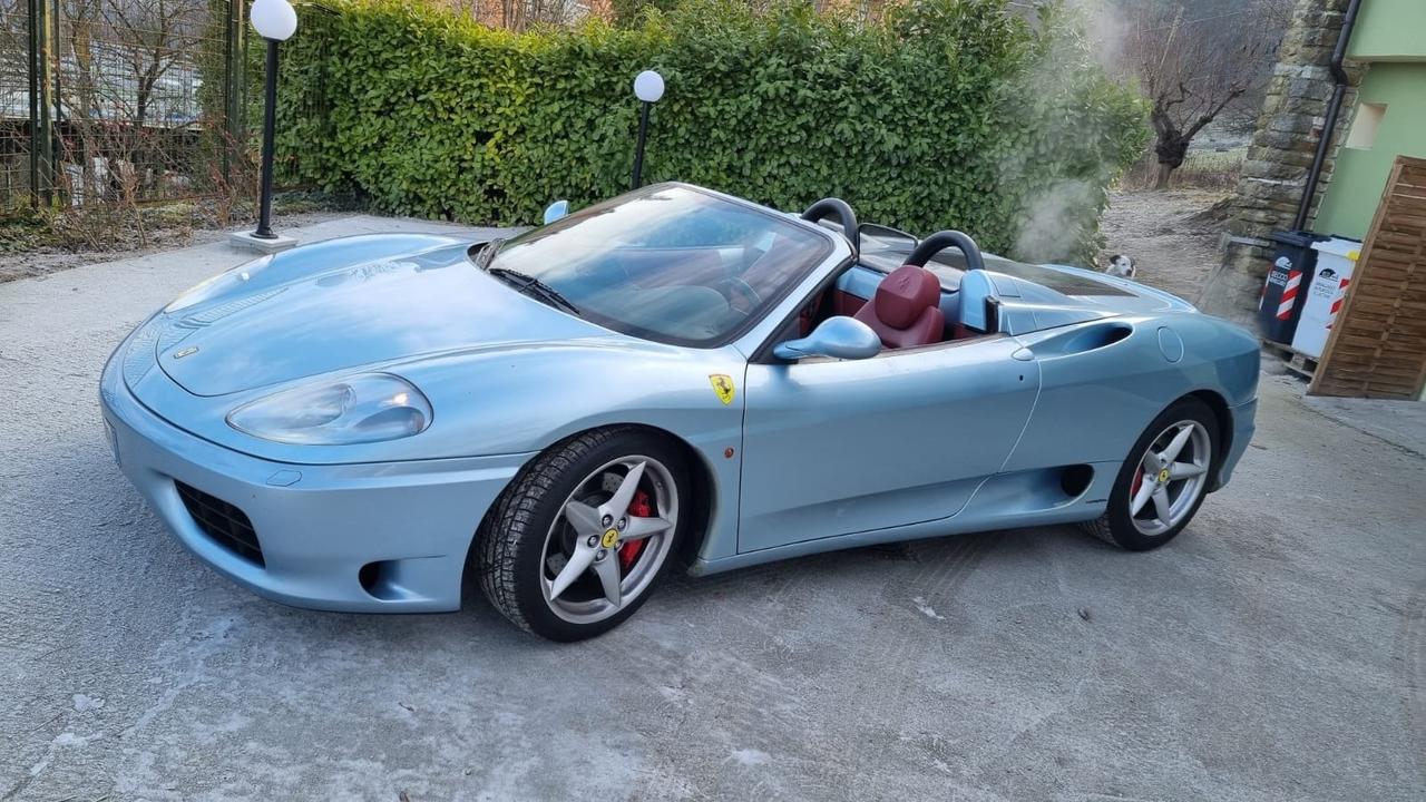 Ferrari 360 Spider F1 asi prima vernice book sempre italiana