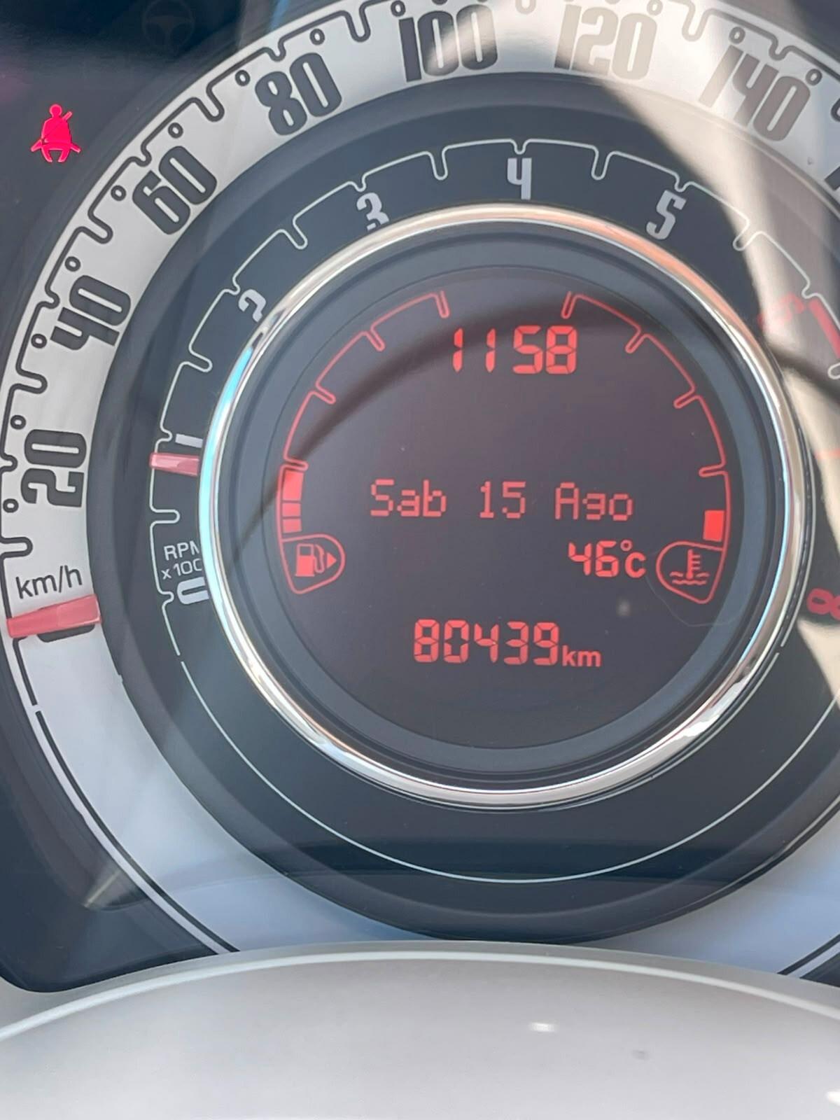 Fiat 500 Cabrio 1.2cc 69cv Lounge