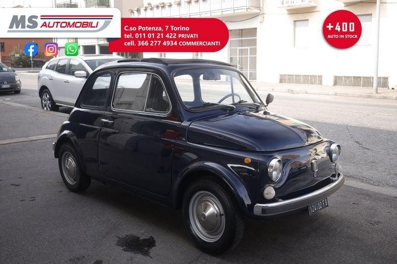 FIAT 500 L (d'epoca) LUSSO Targa e Libretto Originali