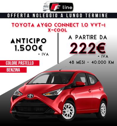 TOYOTA Aygo Connect 1.0 VVT-i 72 CV 5p. x-cool