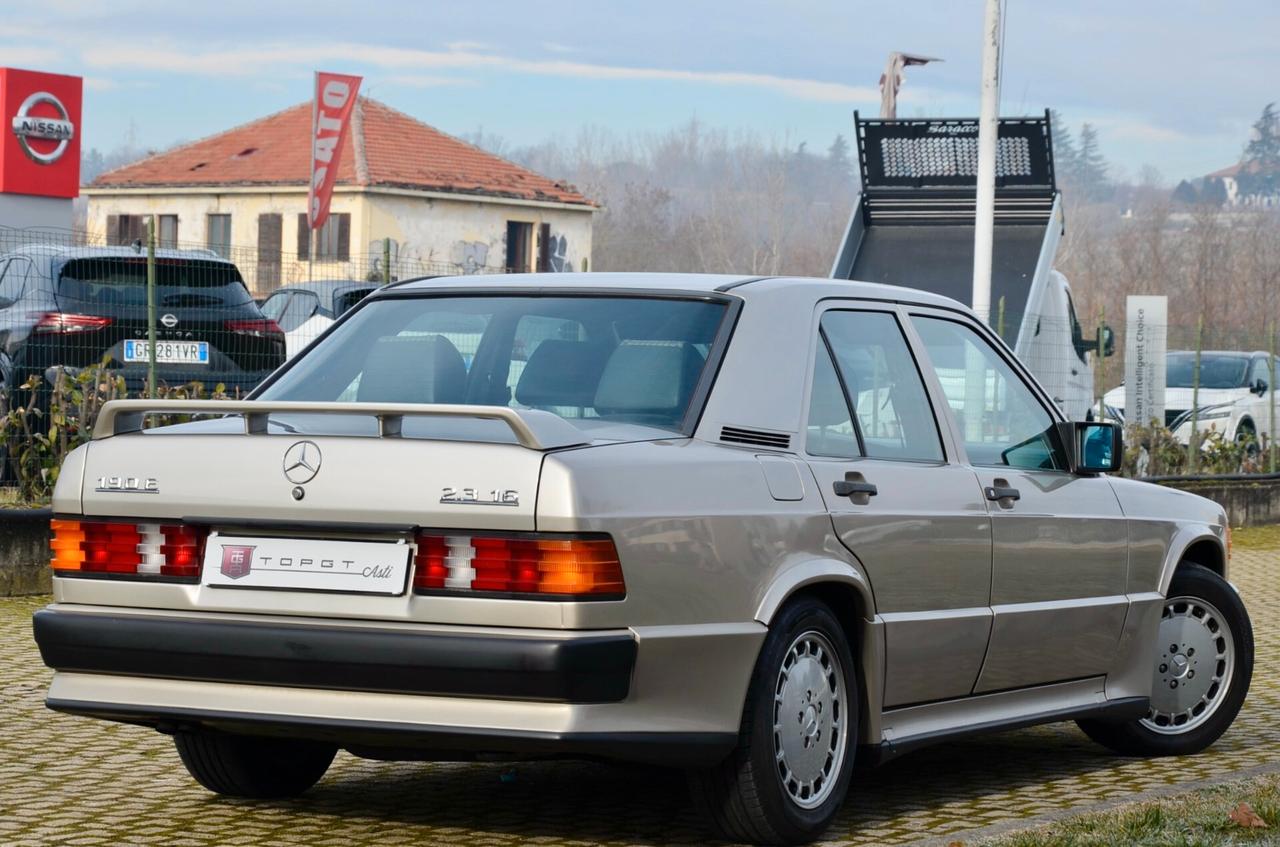 MERCEDES-BENZ 190 E 2.3-16 185cv, OTTIME CONDIZIONI, SERVICE CON FATTURE, MATCHING NUMBER, TETTO, A/C, PERMUTE