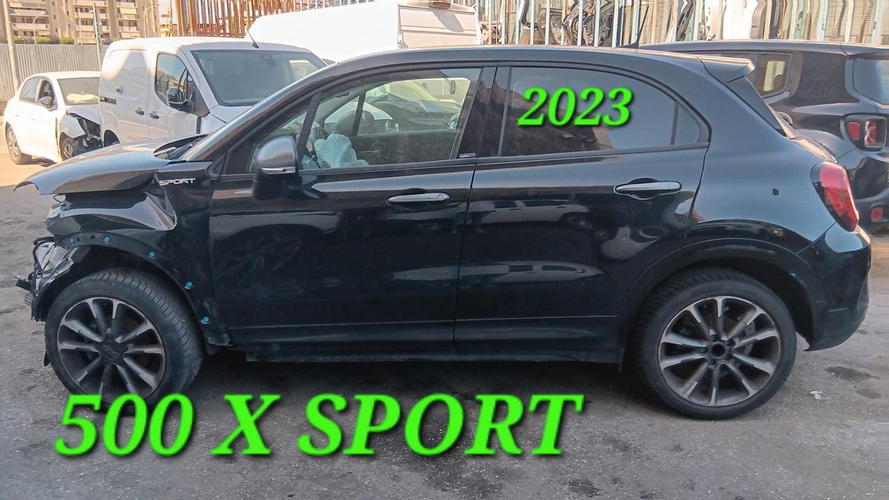 Fiat 500X Sport incidentata sinistrata mondialcars 023