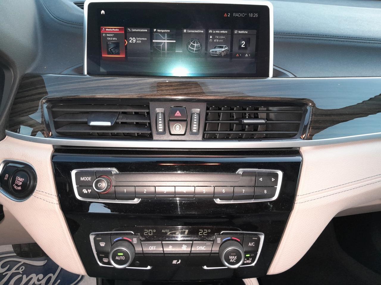 BMW X2 BUSINESS-X X-DRIVE 2.0 D 190CV CAMBIO AUTOMATICO