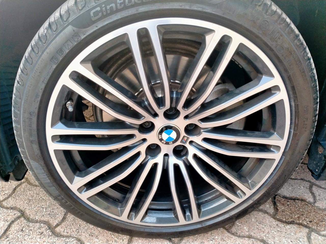 BMW 520 D TOUR. MHEV 48V XDRIVE M.Y.22 LEGA 19 MSPORT / PELLE NERA