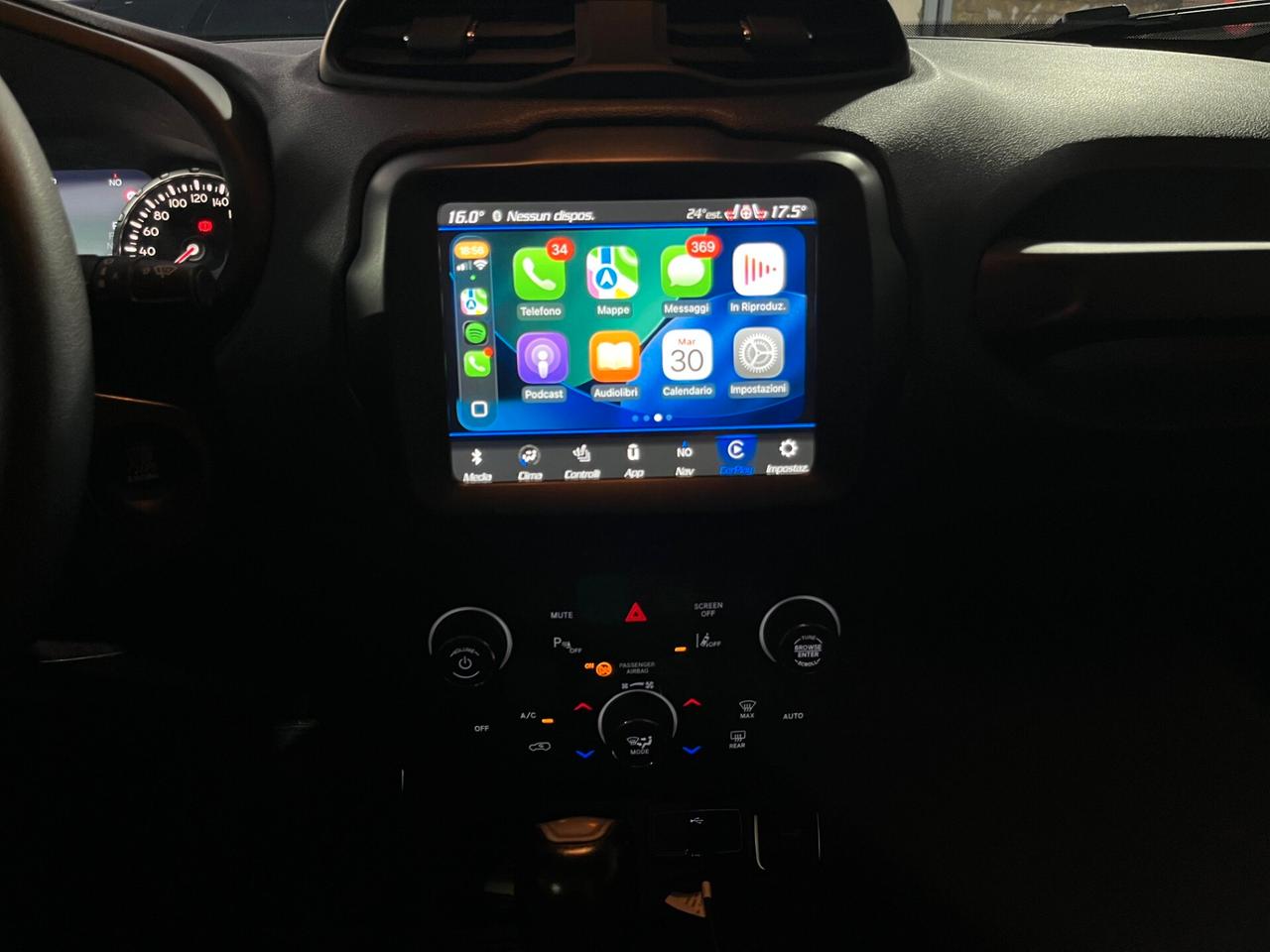 Jeep Renegade 1.6 Mjt 120 CV Black Line Valuto Permute