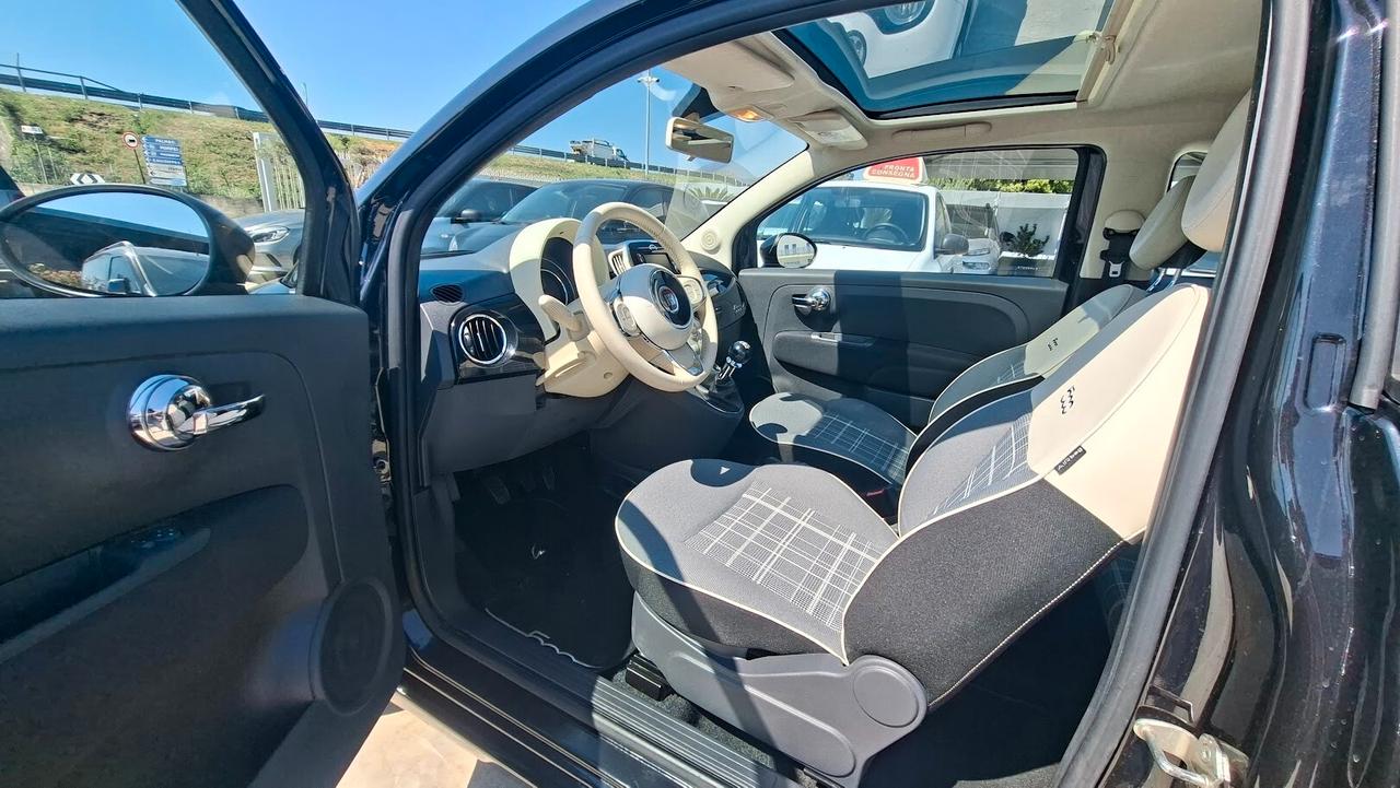 Fiat 500 1.2 Lounge 2016 tetto panoramico