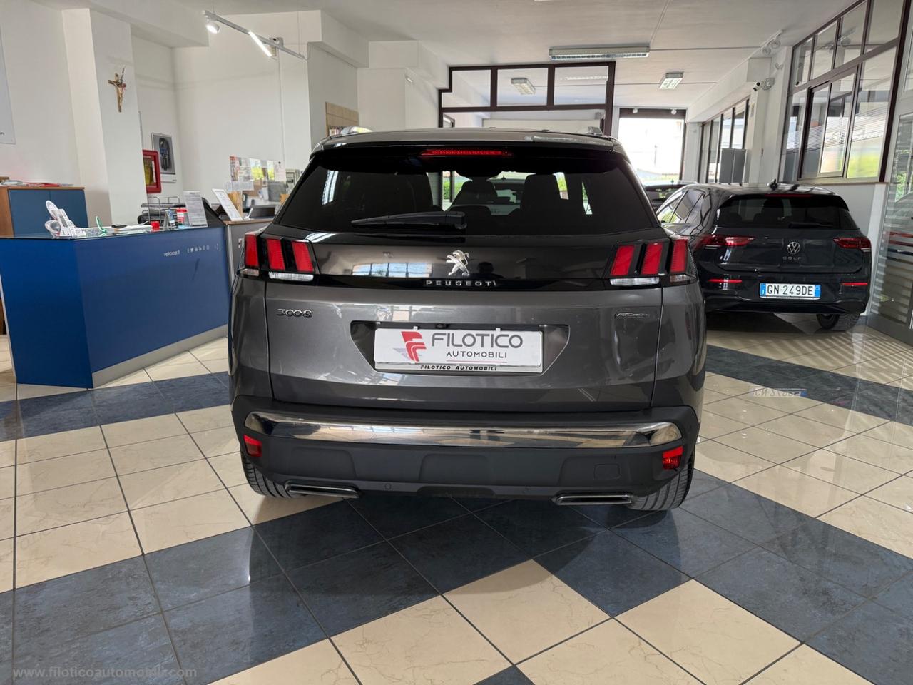 PEUGEOT 3008 BlueHDi 130 S&S EAT8 GT Line USATO CERTIFICATO CON GARANZIA PLUS