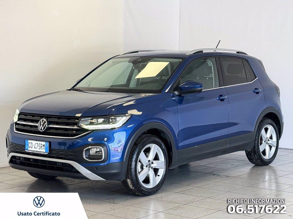 VOLKSWAGEN T-cross 1.0 tsi advanced 110cv del 2021