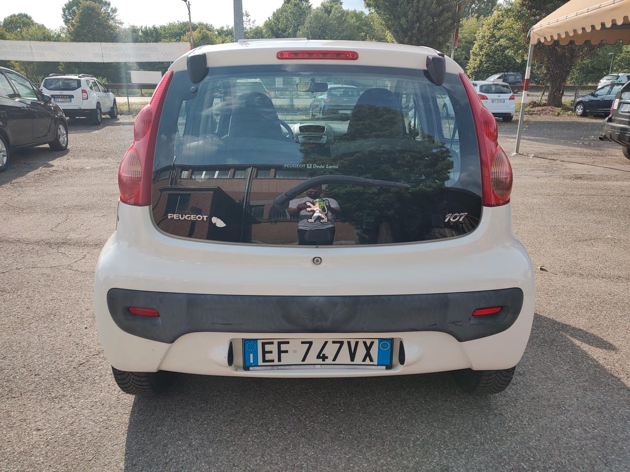 Peugeot 107 BENZINA, 5 PORTE, 1.0 12V ACCESS, 50 KW, 68CV, OK NEOPATENTATI, GARANZIA L.12 MESI
