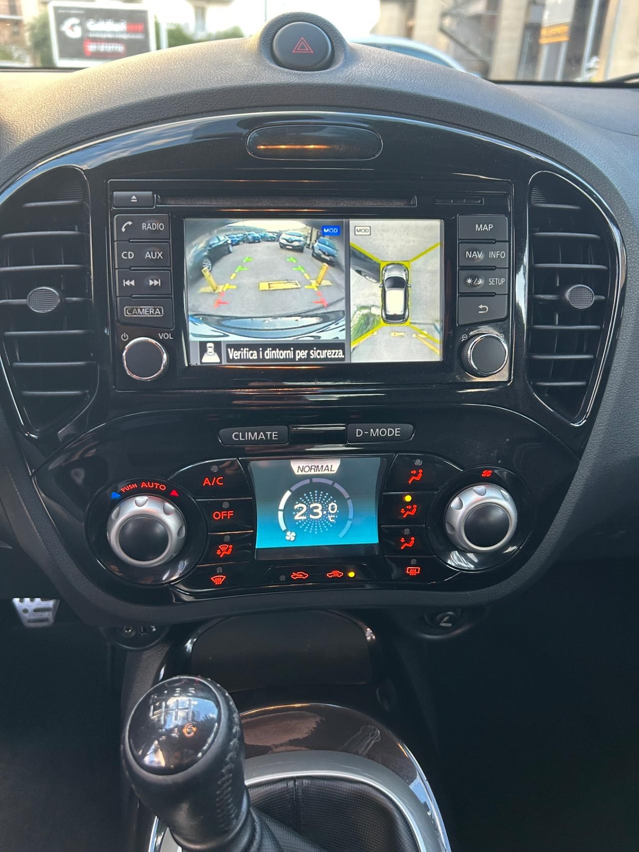 Nissan Juke Tekna 1.5 dci 110 cv 2017 navi camera 360