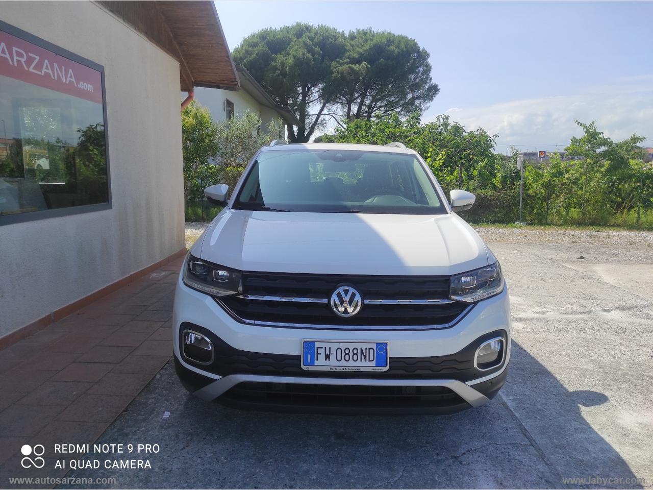 VOLKSWAGEN T-Cross 1.0 TSI 115 CV FUN BMT 3 ANNI GARANZIA -- 15GG SODDISFATII O RIBORSATI