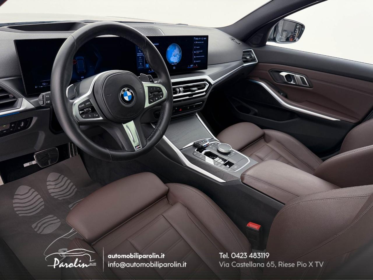 BMW 330 d Touring 48V xDrive Msport Tetto-AssettoAdattivo-Pelle-Black pack