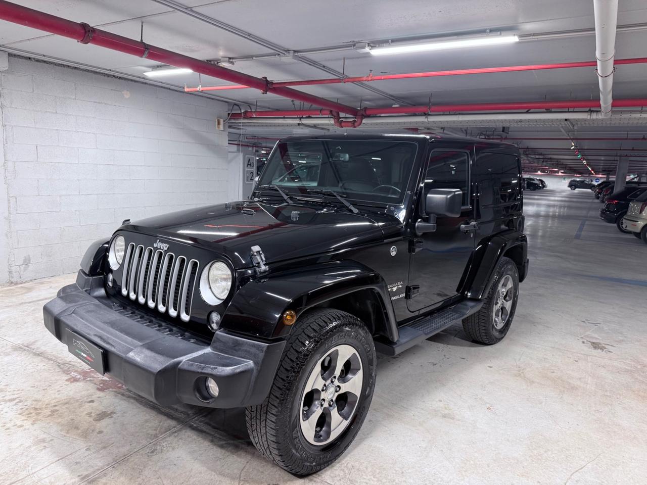 Jeep Wrangler 2.8 CRD 200cv Sahara - GANCIO TRAINO