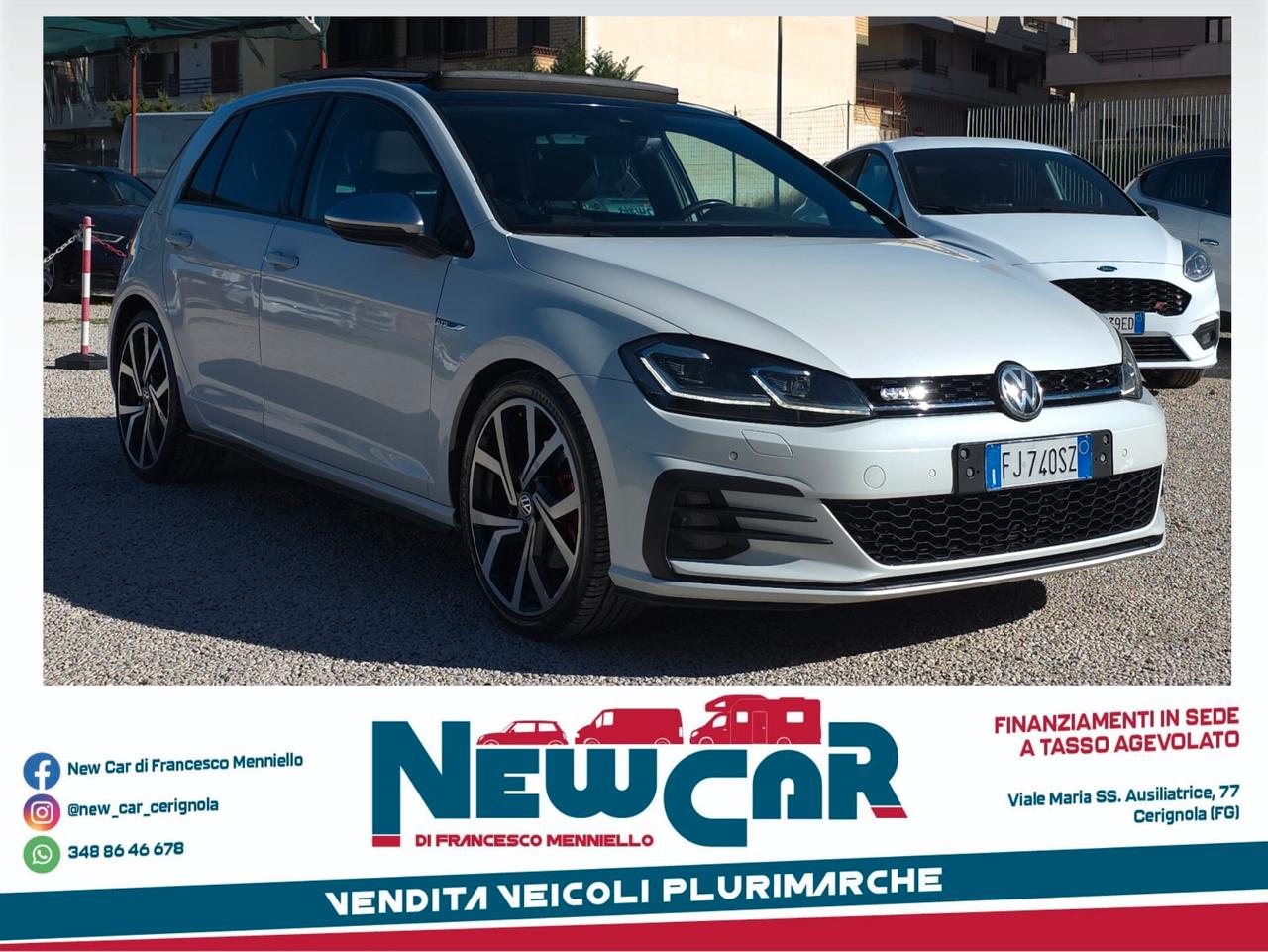 Golf GTD 2.0 Tdi 184cv - DSG - SOUND - TETTO - VIRTUAL