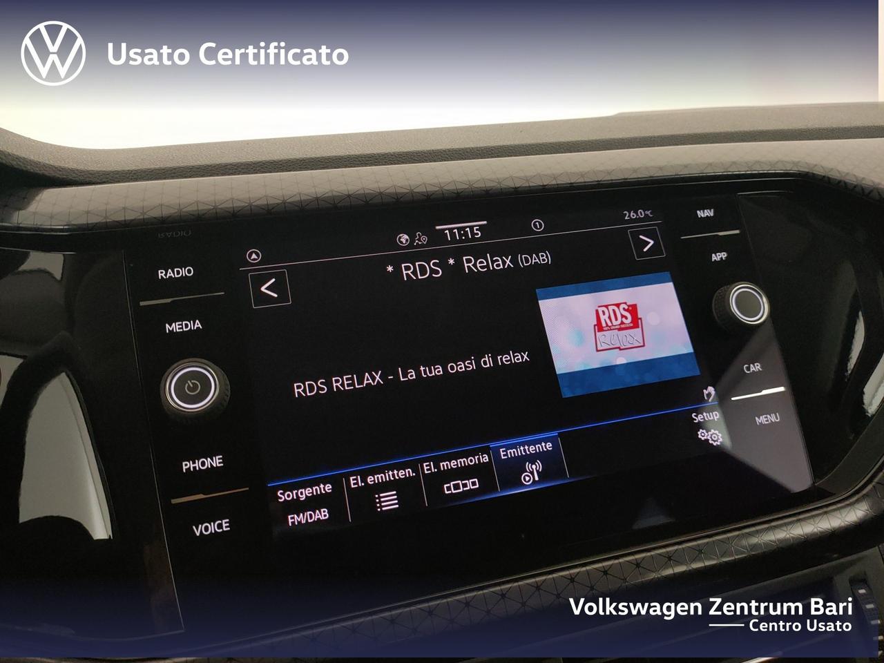 Volkswagen T-Cross 1.0 tsi advanced 110cv