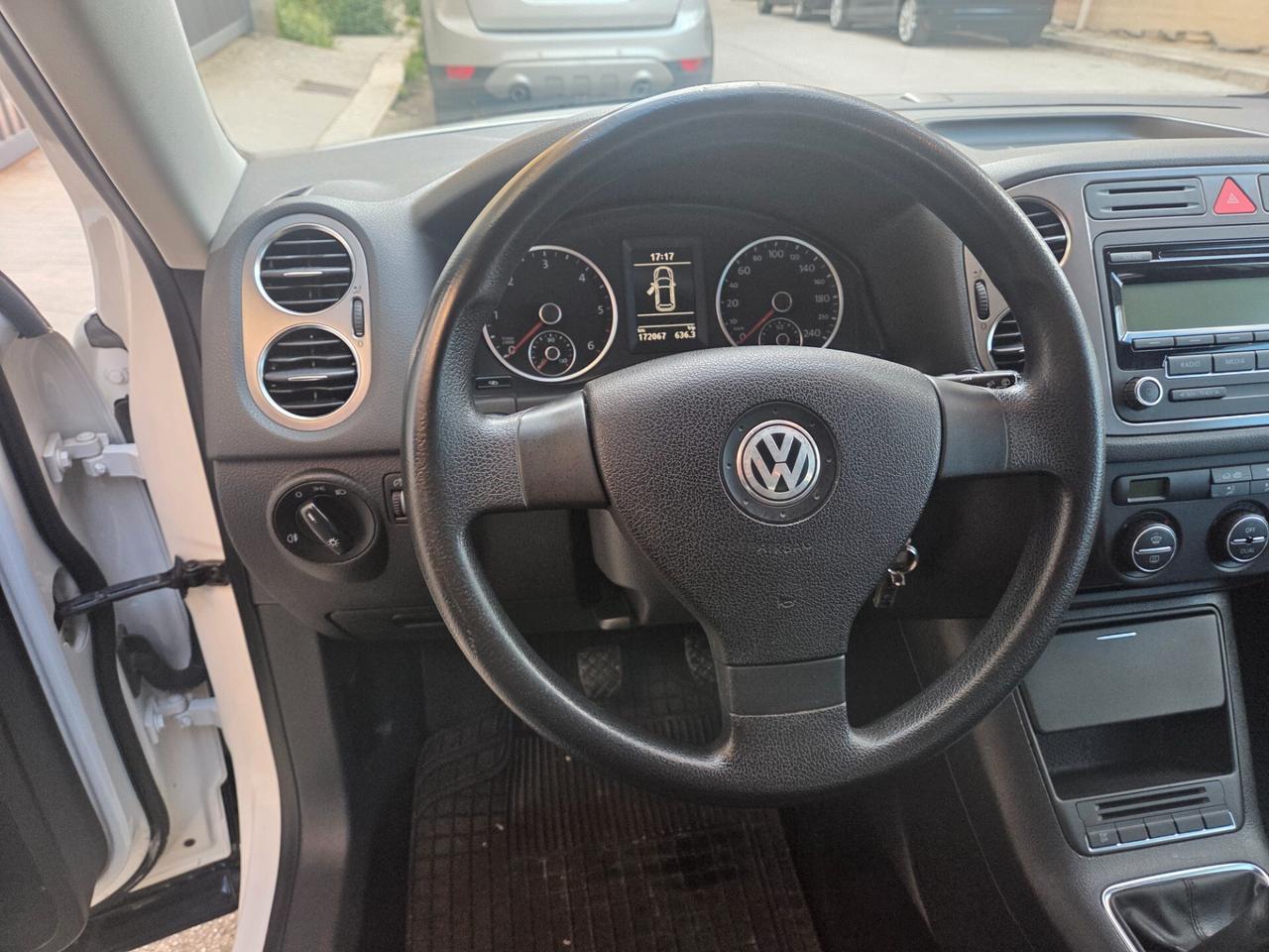 VW TIGUAN 2.0 TDI 140 CV 2 RUOTE MOTRICI ANNO 2010 KM CERT