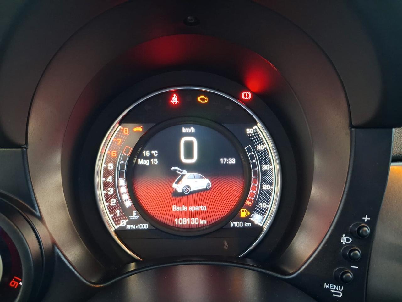 Abarth 595 1.4 Turbo T-Jet 165 CV Turismo