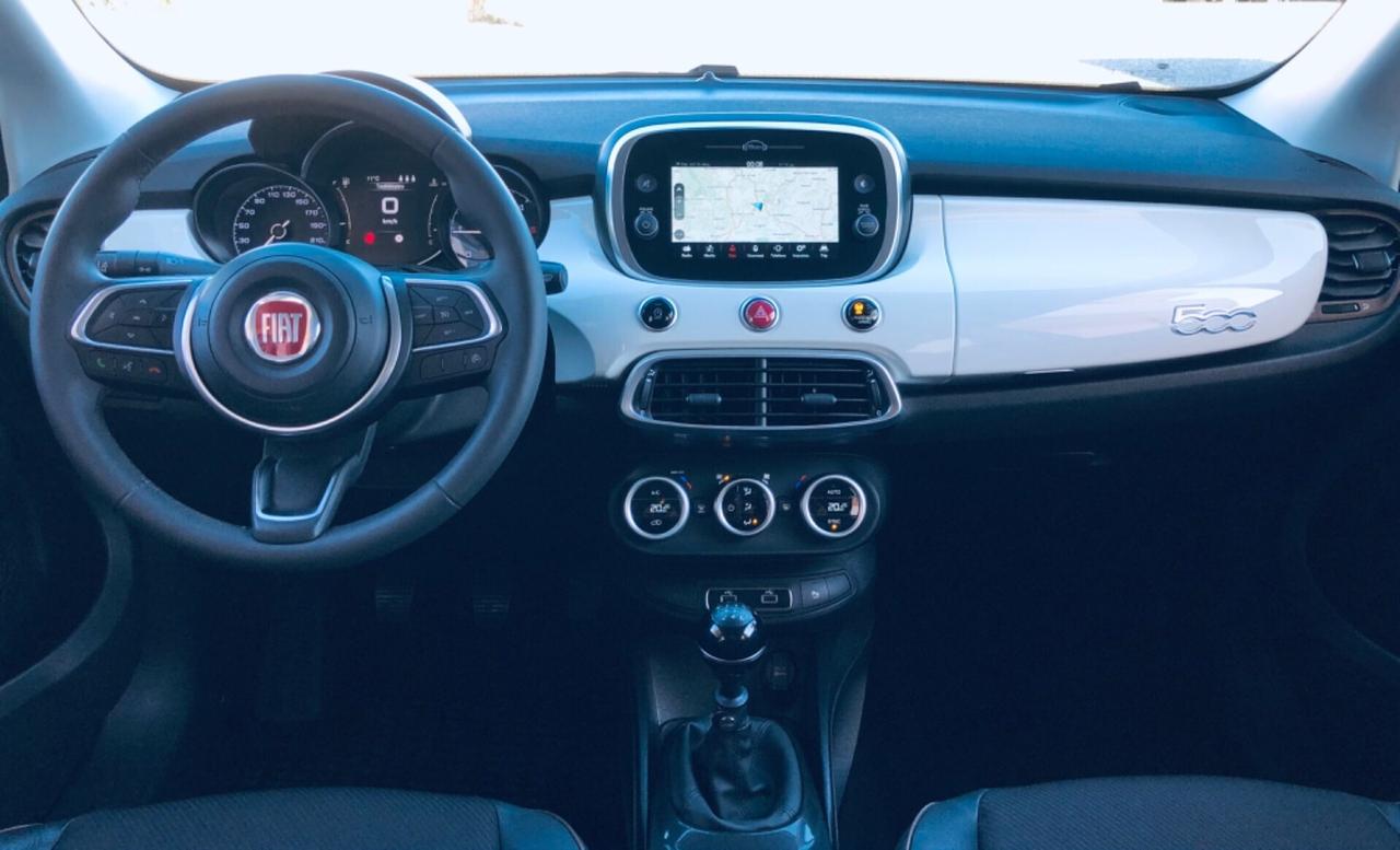 Fiat 500X 1.6 Mj 120 CV Lounge pelle telecamera