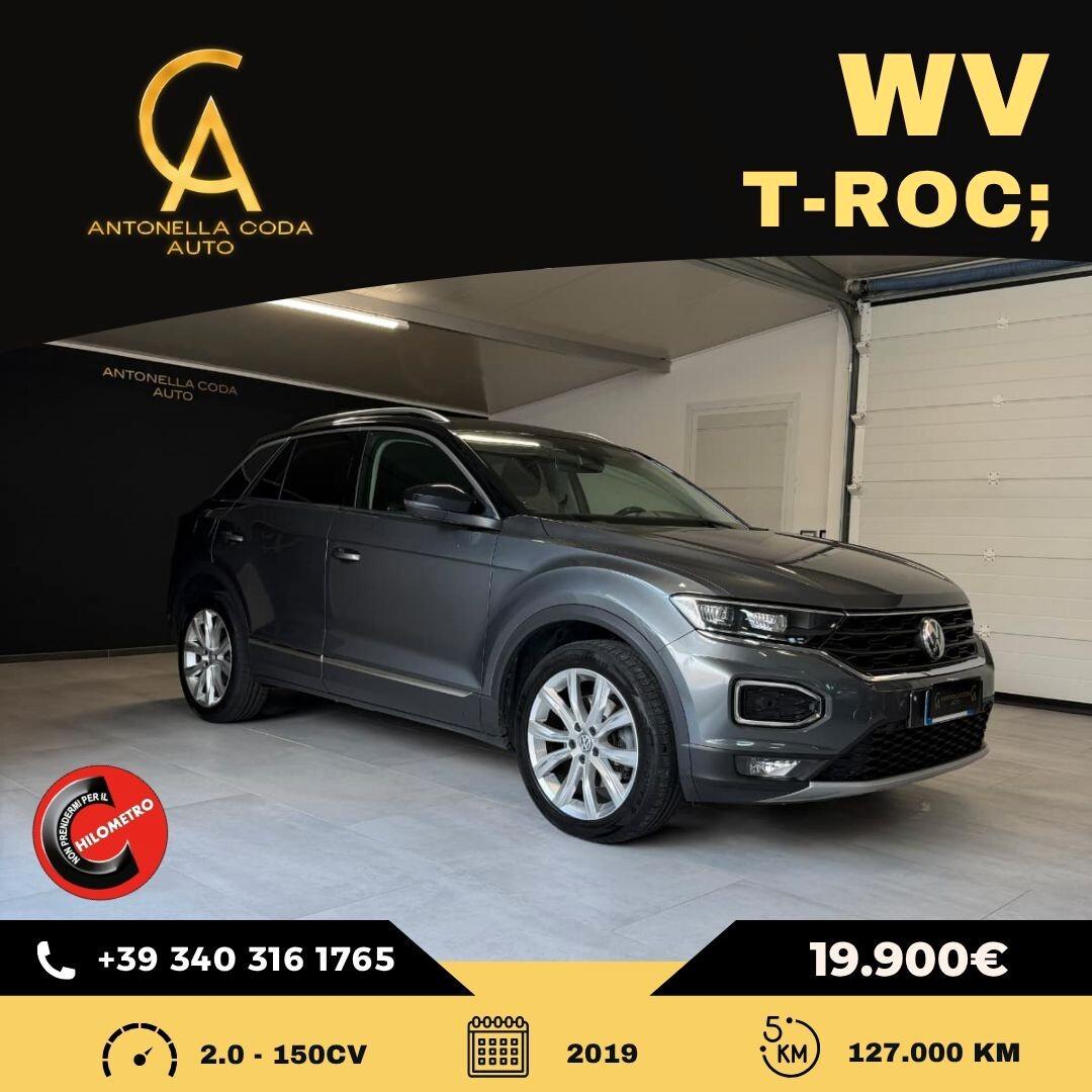 Volkswagen T-Roc 2.0 TDI SCR 150 CV DSG Business BlueMotion Technology