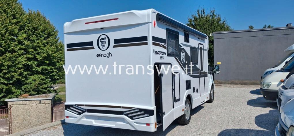 Elnagh Baron 565 camper semintegrale con letti gemelli