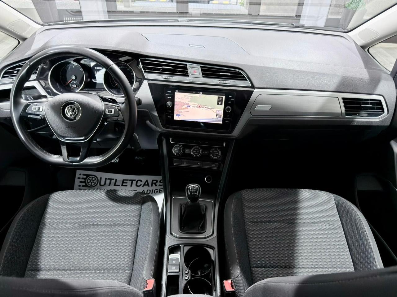 VW TOURAN 2.0TDI 150CV 7POSTI GANCIO TRAINO 2019