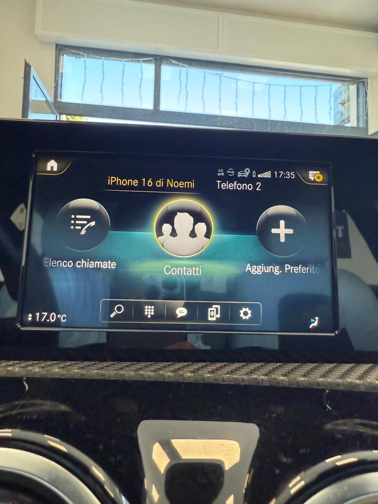 Mercedes-benz A 180 NAVI,TELECAMERA,APPLE CARPLAY,INTERNI PARZIALI IN PELLE,SCHERMO INTERAMENTE DIGITALE