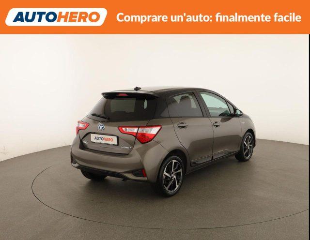 TOYOTA Yaris 1.5 Hybrid 5 porte Lounge Red/Bronze