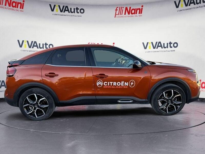 Citroën e-C4 motore elettrico 136 CV Shine