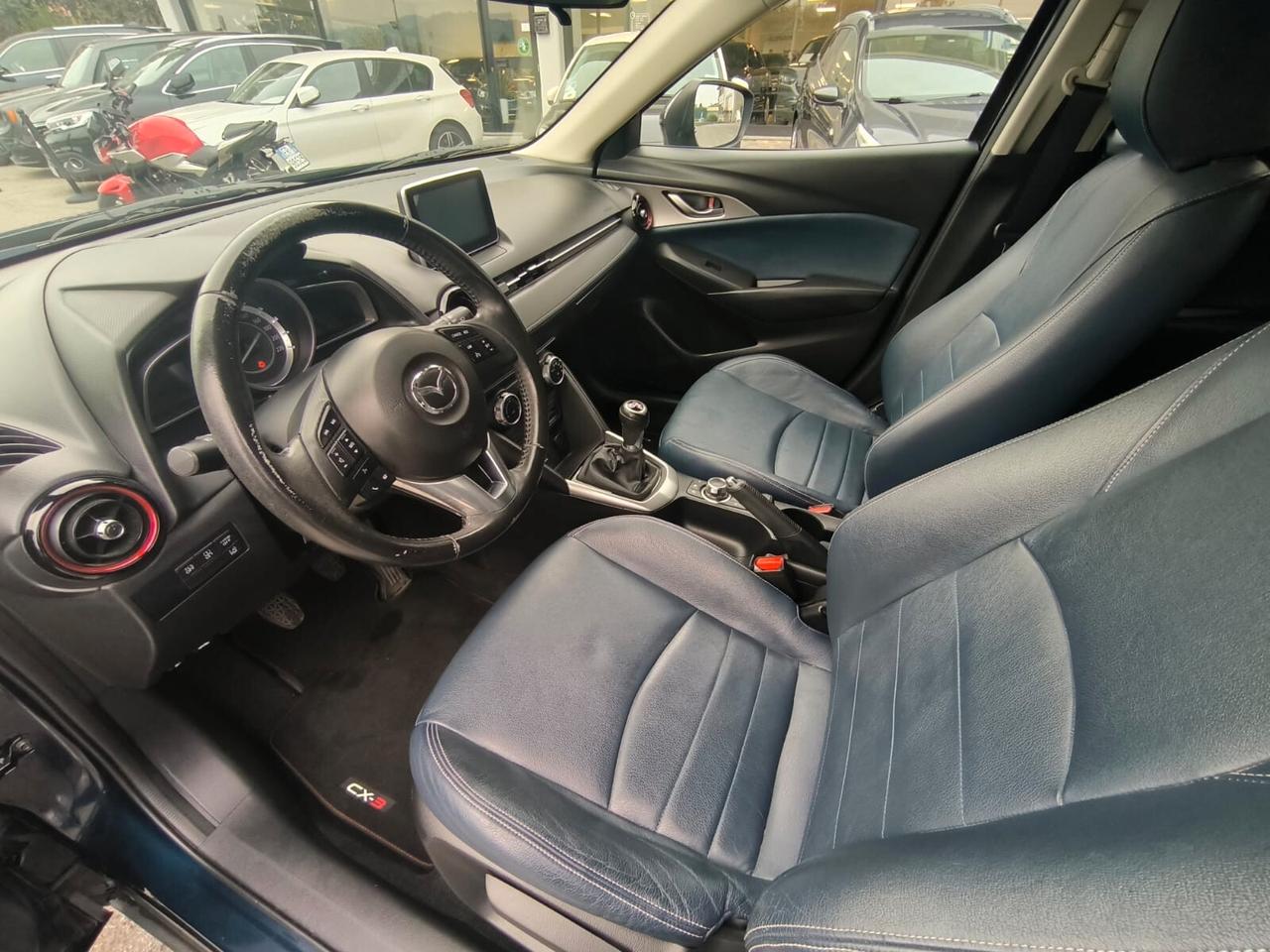 Mazda CX-3 1.5d Exceed 2wd 105cv*95000km*UNIPROPR*OK NEOPATEN