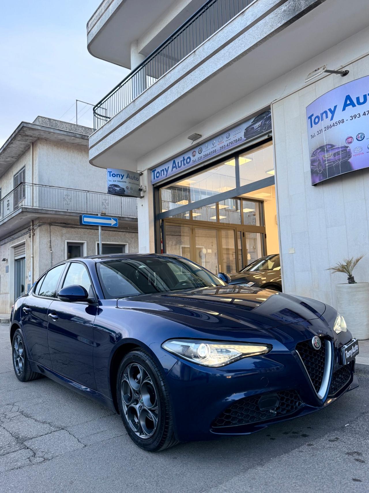 Alfa Romeo Giulia 2.2 Turbodiesel 136 CV AT8 Business NAVI,TELECAMERA,FARI FULL LED,BLUETOOTH,ANDROID AUTO