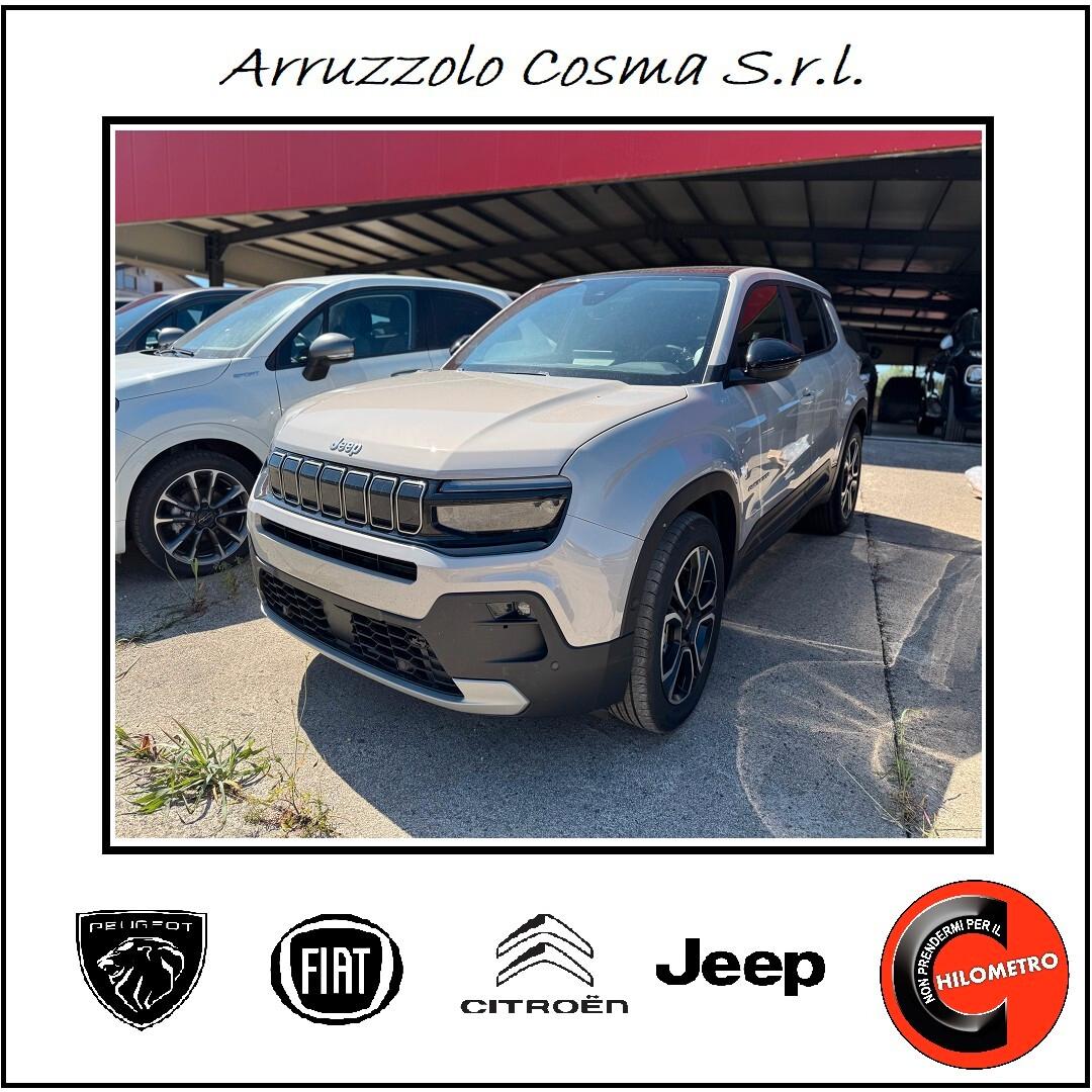 Jeep Avenger 1.2 Turbo 110 CV MHEV Summit-km 0-prezzo promo con finanziamento