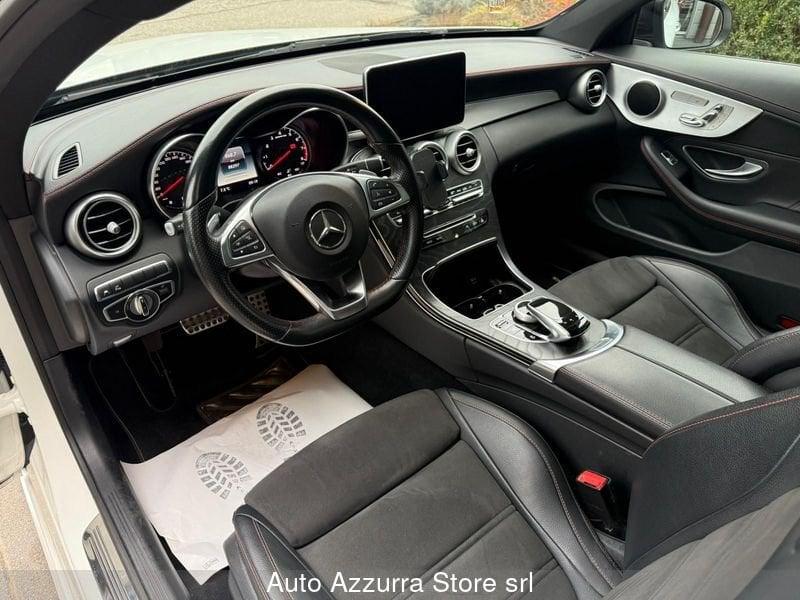 Mercedes-Benz Classe C C 43 4Matic AMG Coupé *TETTO, C19, SCARICO, PACK NIGHT, PROMO AZZURRA*