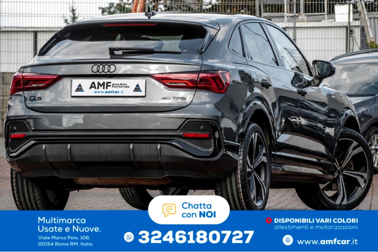 Audi Q3 SPB 45 TFSI quattro S tronic line edition TETTO SONOS