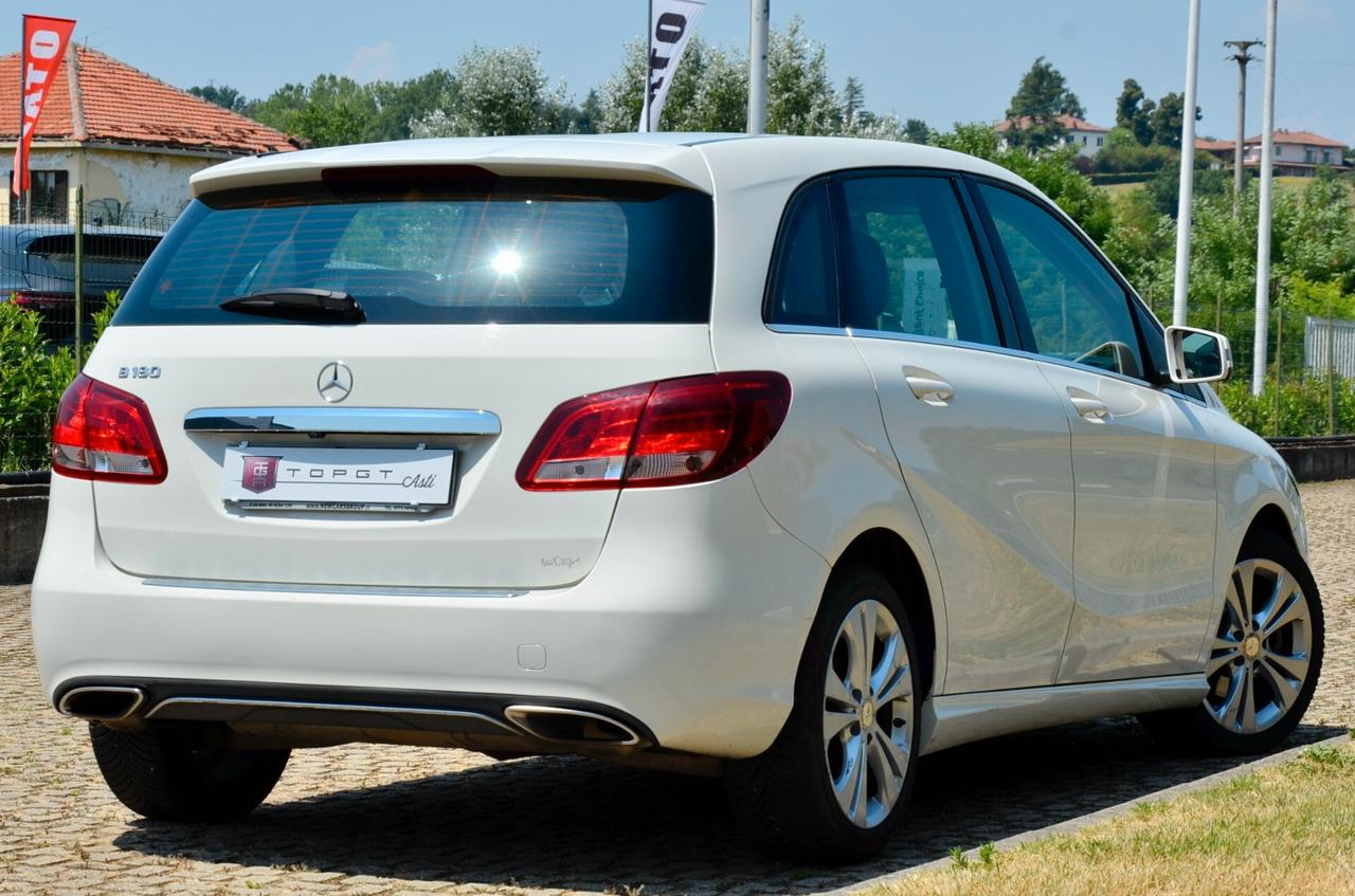 MERCEDES B180 1.6 SPORT 122cv MANUALE, EURO 6B, UFF ITALIANA, SERVICE DIMOSTRABILI, RETROCAMERA, PERMUTE