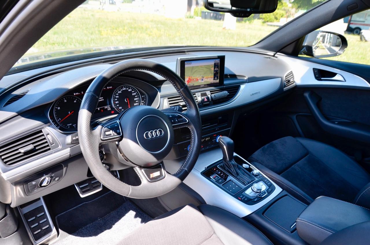 AUDI A6 AVANT 2.0 TDI S-LINE INT+EXT QUATTRO 190cv S-TRONIC, UFF ITALIANA, SERVICE DIMOSTRABILI, EURO 6B, FARI XENO, NAVI, PERMUTE