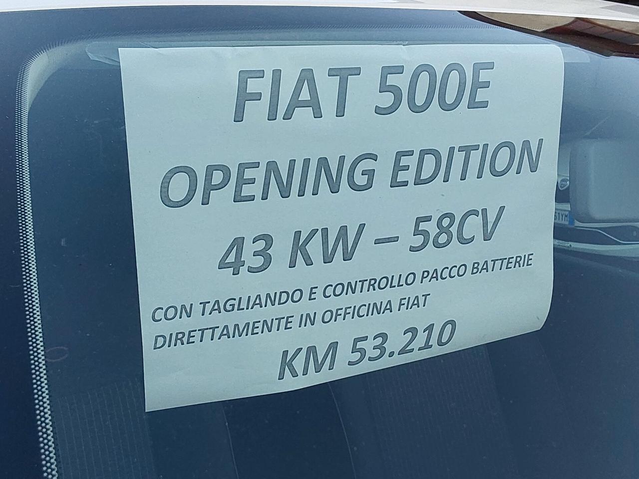 Fiat 500e 43kW 58CV OPEN EDITION BUSINESS