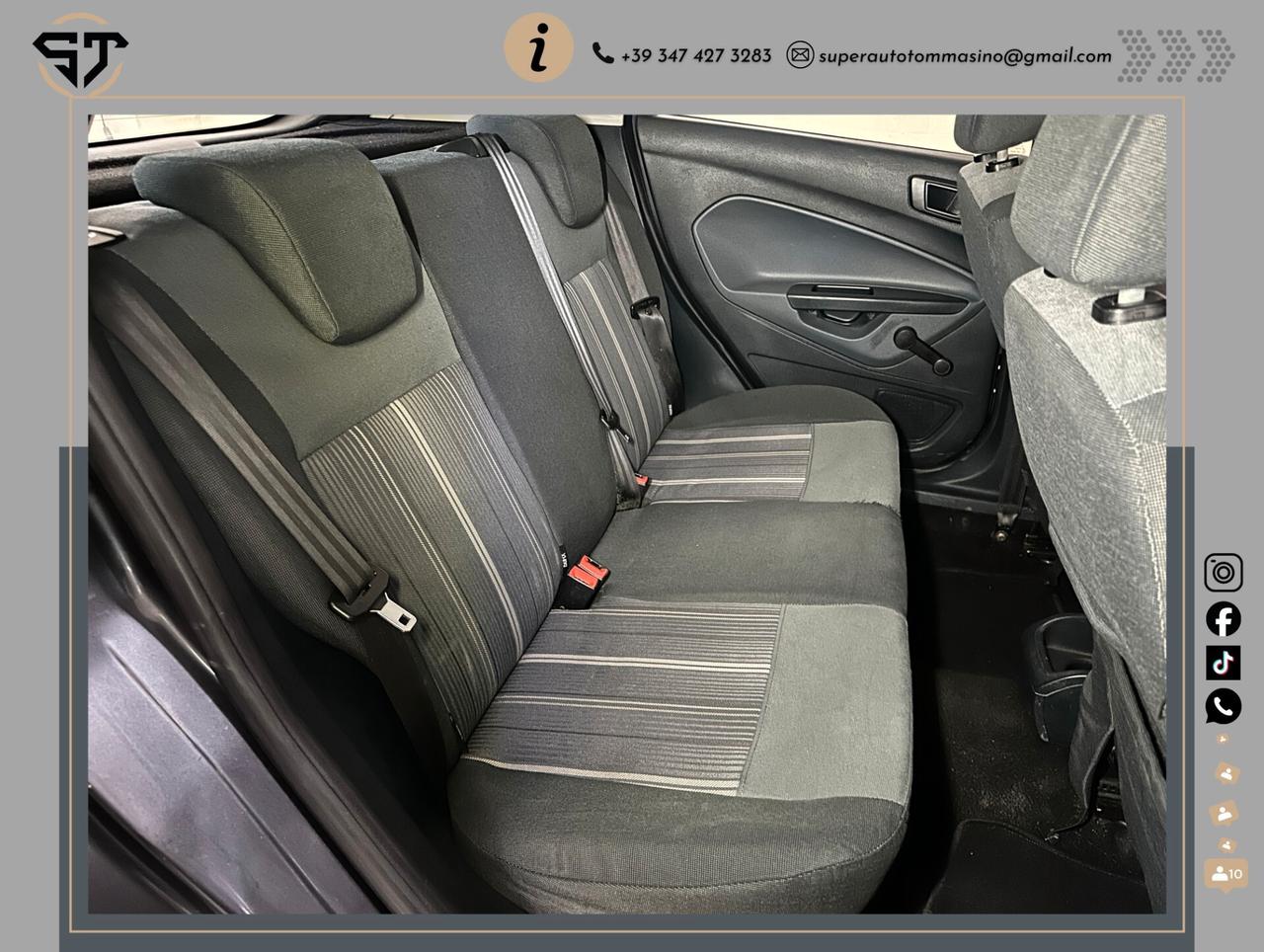 Ford Fiesta 1.2 82 CV 5 porte Titanium PERFETTA