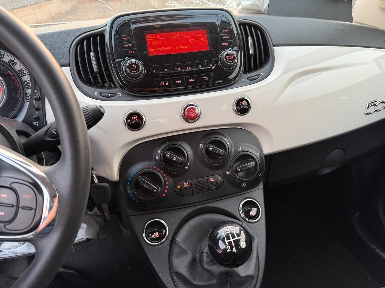 FIAT 500 2018 1.2 BENZINA 69 CV *SINISTRATA