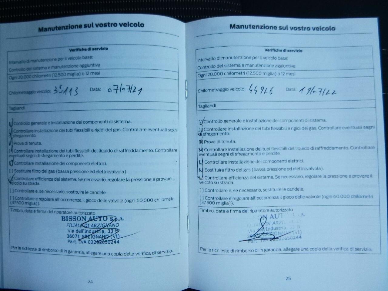 Ford B-Max 1.4 90 CV GPL Titanium NEOPATENTATI